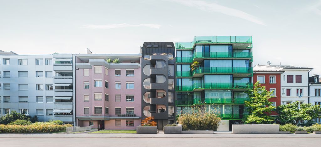 Colmarerstrasse / Basel, Switzerland <br>Architect: <a target='_blank' href='https://www.kohlerstraumann.com/'>KOHLERSTRAUMANN</a>
